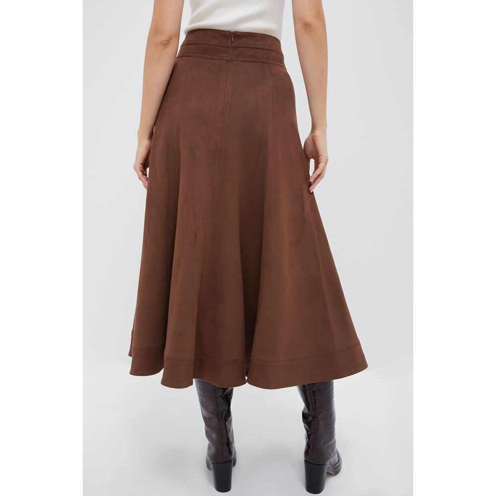 Tuckernuck Brown Midi Skirt - Picture 4 of 10